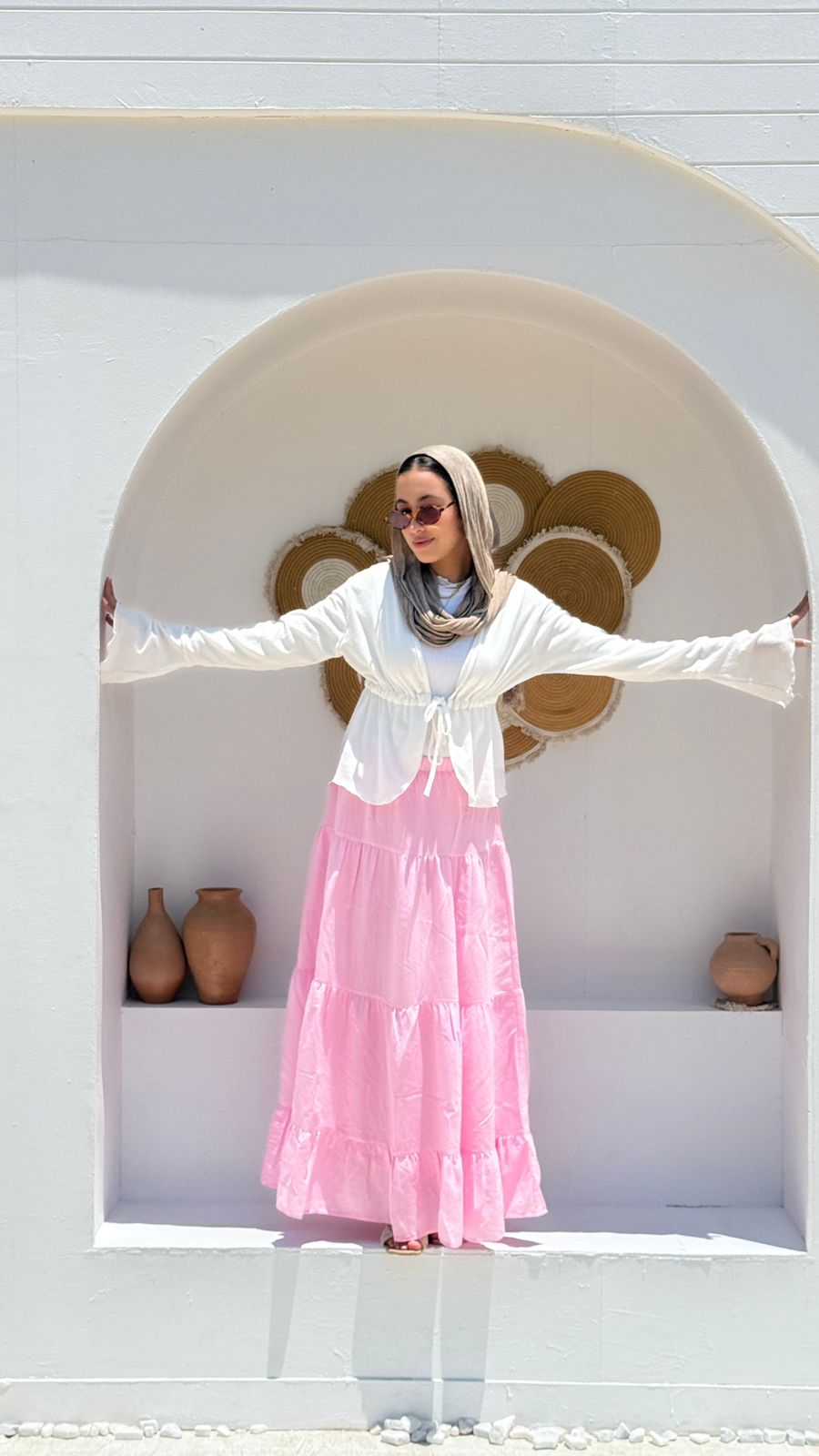 Linen Maxi Skirt