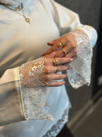 LACE TOP - WHITE