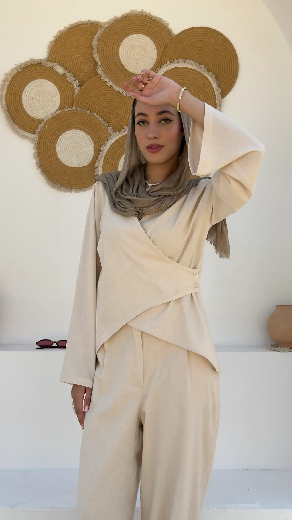 Luna Linen Top